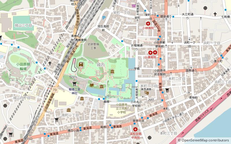 rekishi kenbunkan museum odawara location map