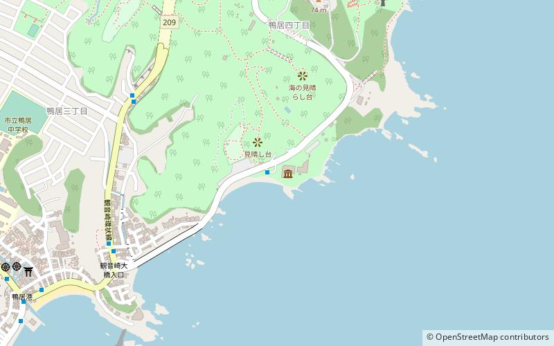 guan yin qi zi ran bo wu guan yokosuka location map