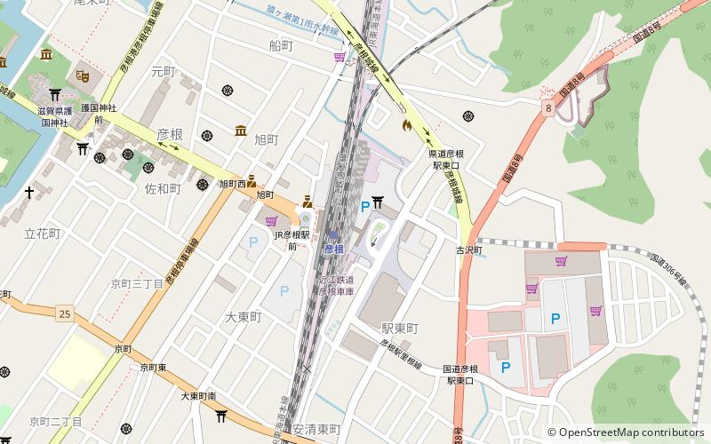 jin jiang zhi daomyujiamu hikone location map