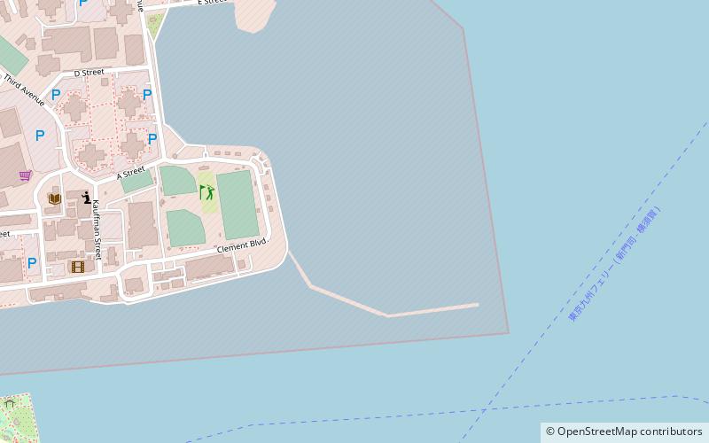 Port of Yokosuka location map