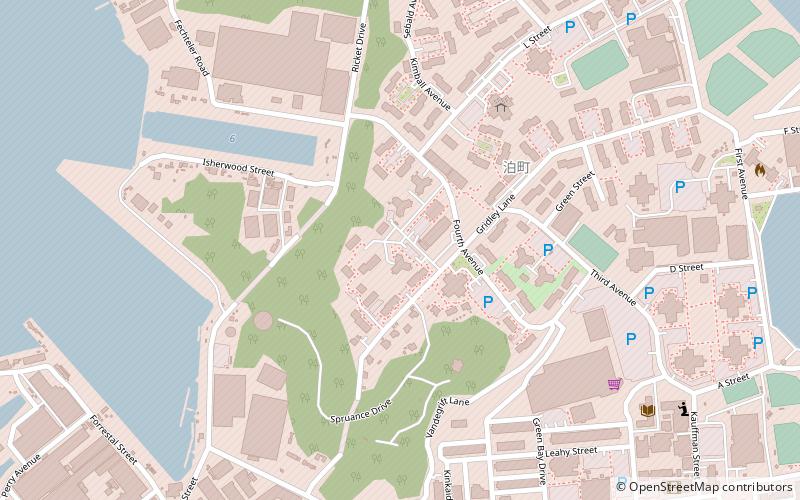 Yokosuka Naval Arsenal location map