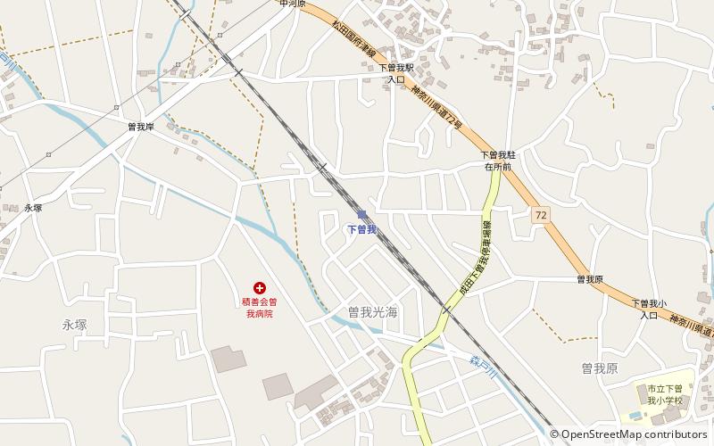 Shimo-Soga Station location map