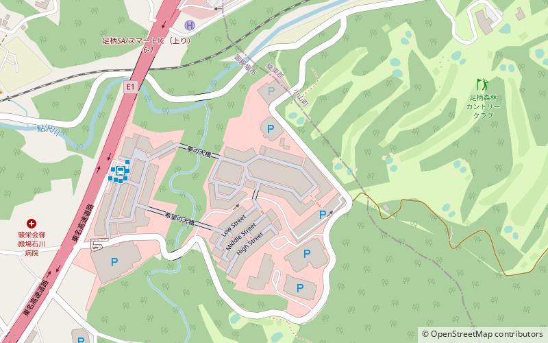Gotemba Premium Outlets location map