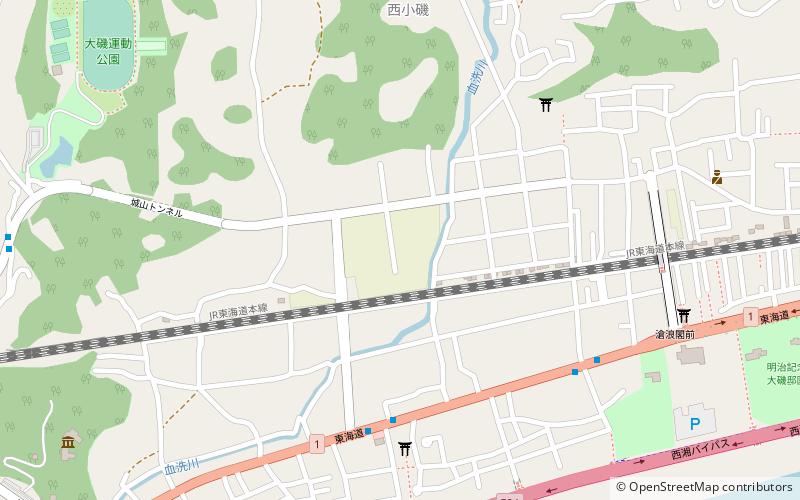 Ōiso location map