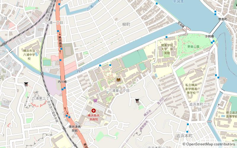 Kanto Gakuin University location map