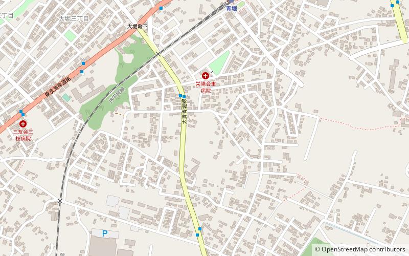 Dairizuka Kofun location map