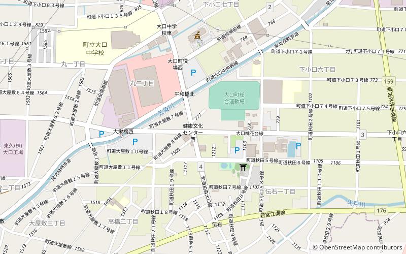 Ōguchi location map