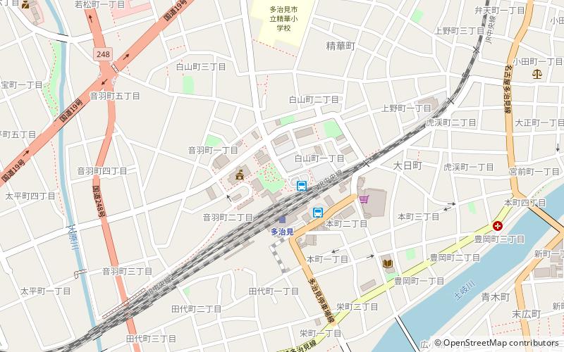 Hu xi yong shui guang chang location map