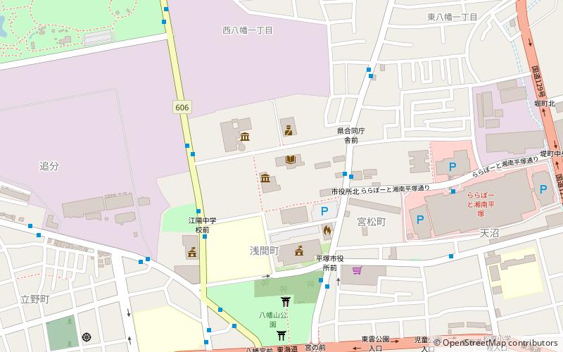 ping zhong shi bo wu guan hiratsuka location map
