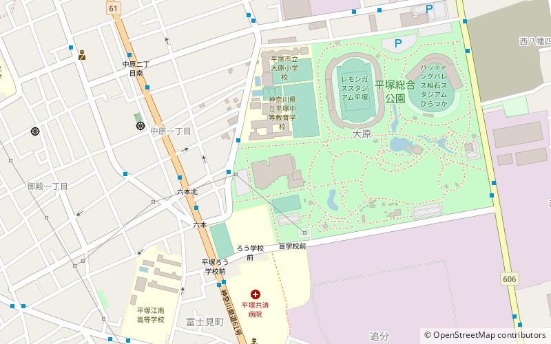 Tokkei Security Hiratsuka General Gymnasium location map