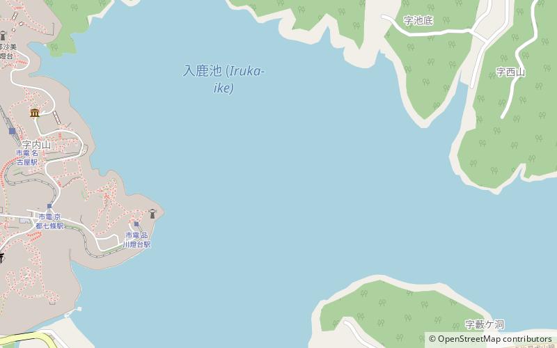 Lake Iruka location map