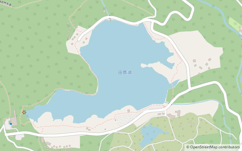 Lake Tanuki location map