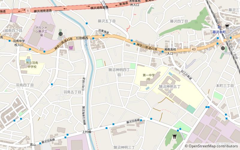 amazing grace church fujisawa location map