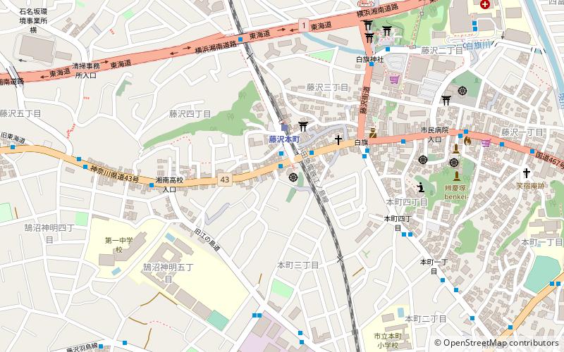 Zhen yuan si location map