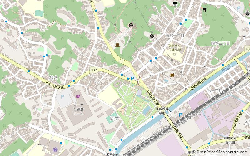 Kanagawa Prefectural Ofuna Botanical Garden location map