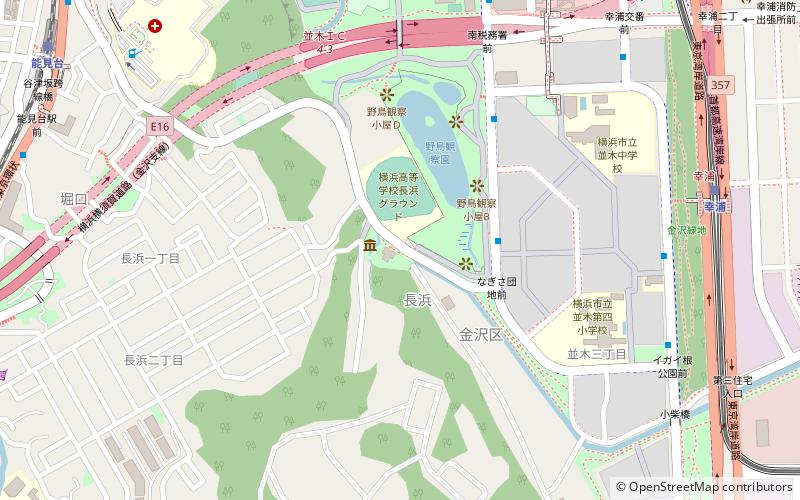 Nagahama Hall location map