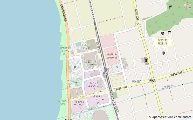 Nagahama Institute of Bio-Science and Technology location map
