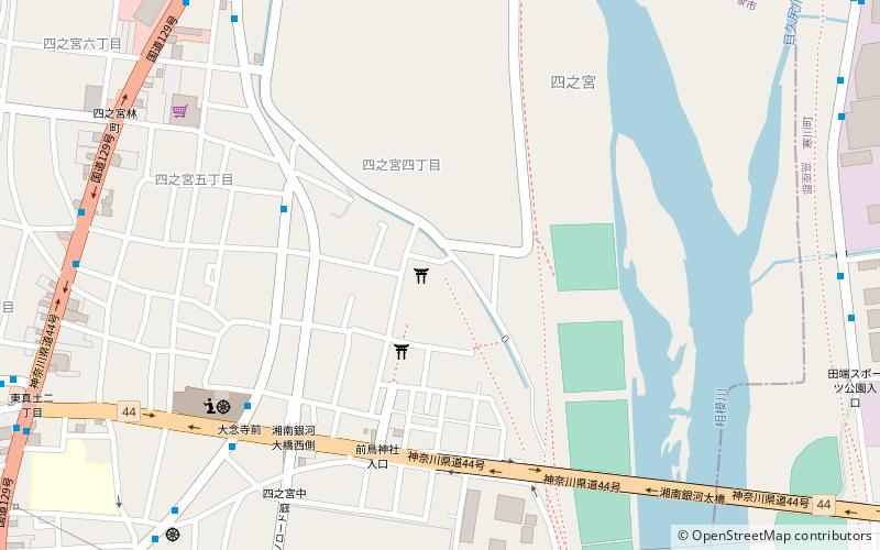 Sakitori Shrine location map