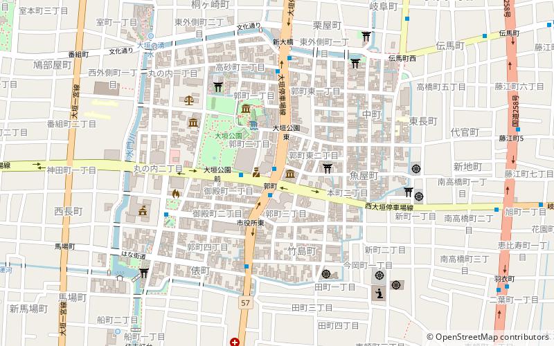 da yuan shi shou wu duo zhi mei shu guan ogaki location map