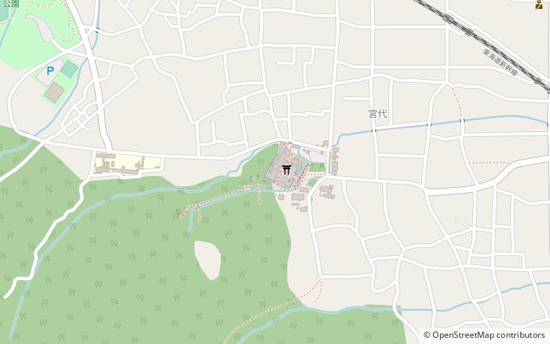 Nangū Taisha location map