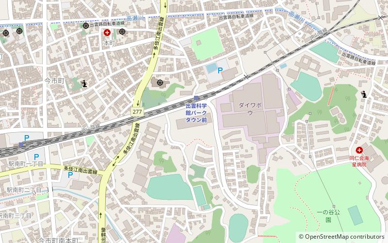 Izumo Science Center location map