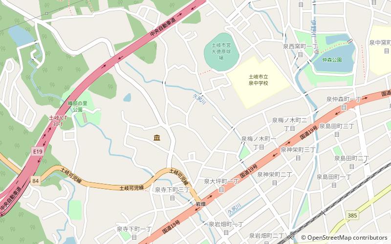 Otozuka Kofun - Danjirimaki Kofun location map