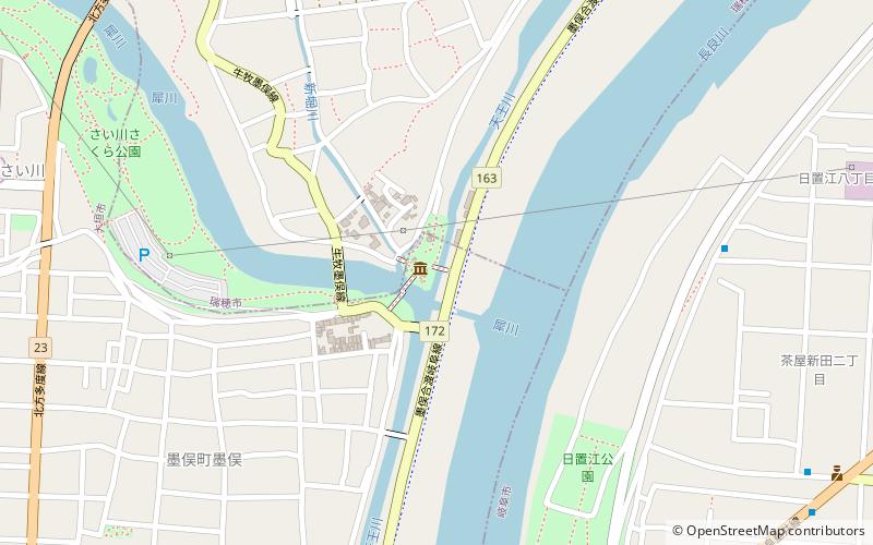 Sunomata Castle location map