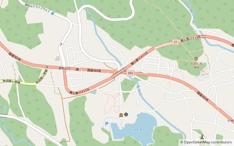 sekigahara by pass location map