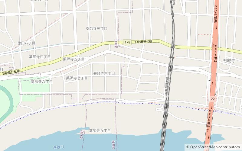 Distrito de Hashima location map