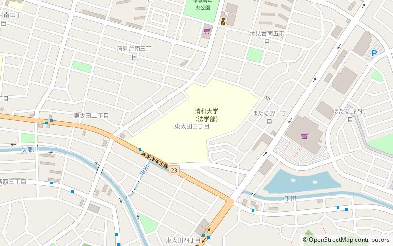 Seiwa University location map