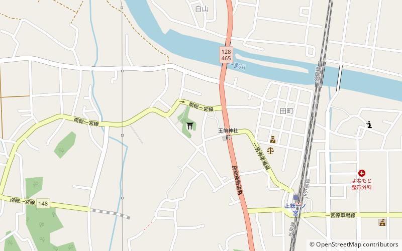 Tamasaki-jinja location map
