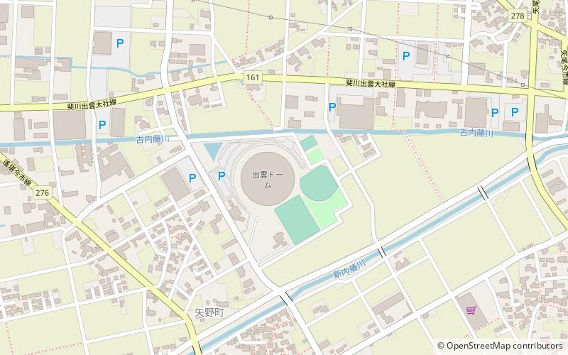 Izumo Dome location map