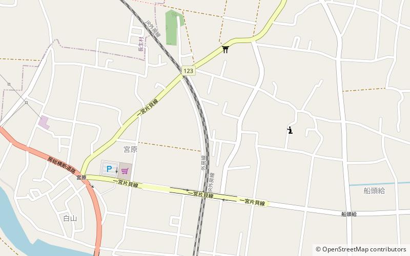 district de chosei ichinomiya location map