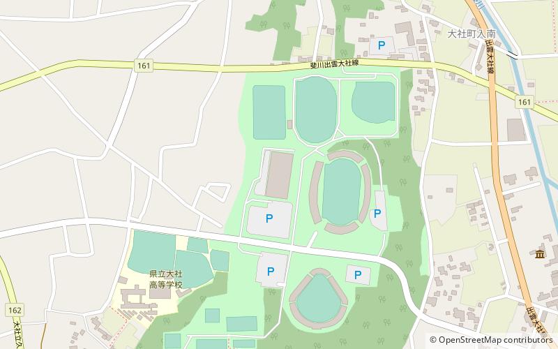 kami arena izumo location map