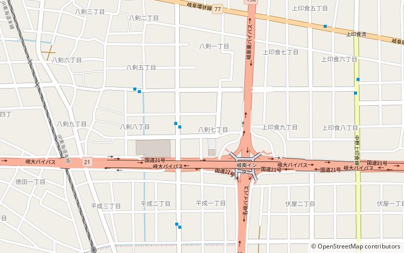 Ginan location map