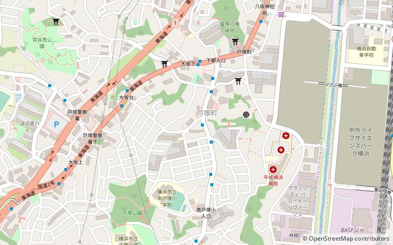 Totsuka-ku location map