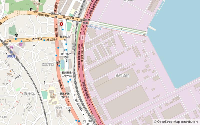 Isogo-ku location map
