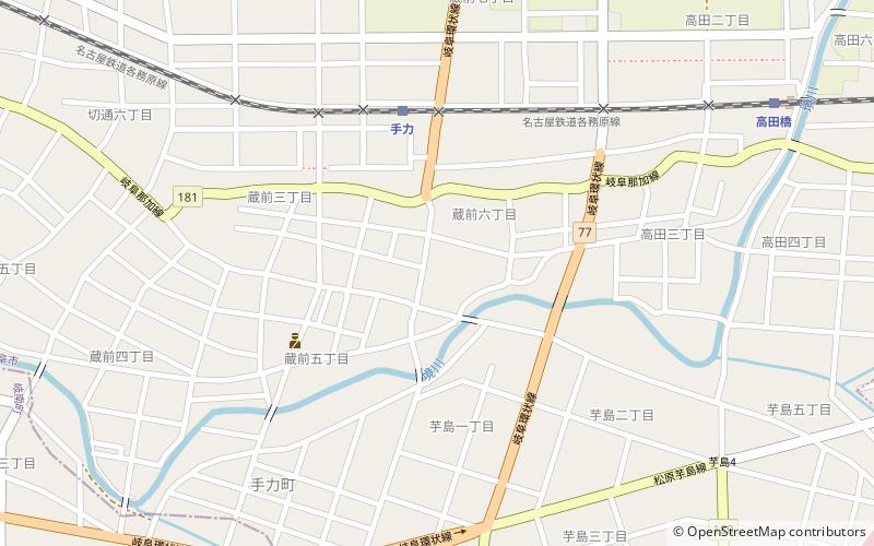 Tejikarao Shrine location map