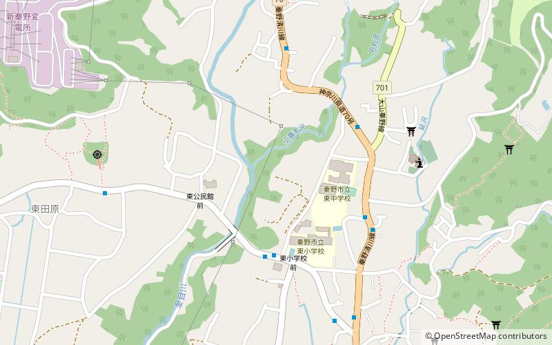 hadano castle tanzawa oyama quasi national park location map