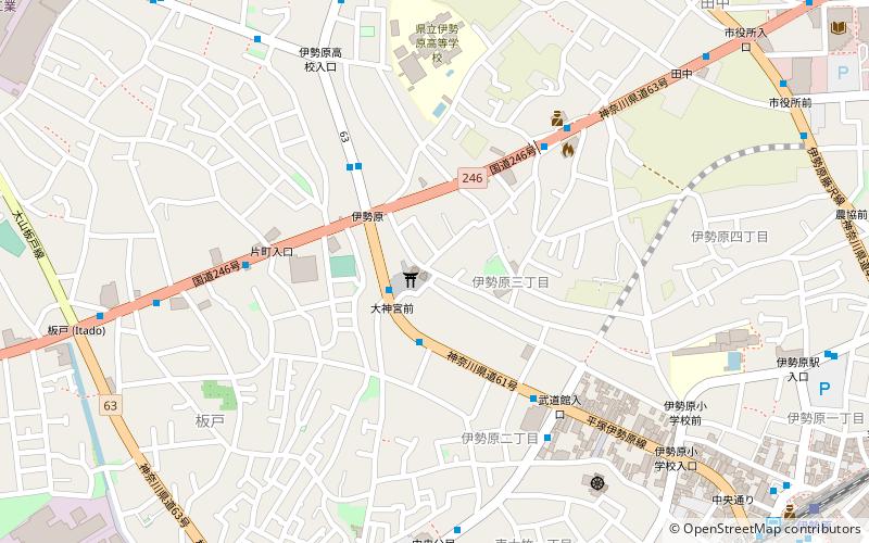 Yi shi yuan da shen gong location map