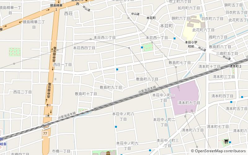 Honjō-jinja location map