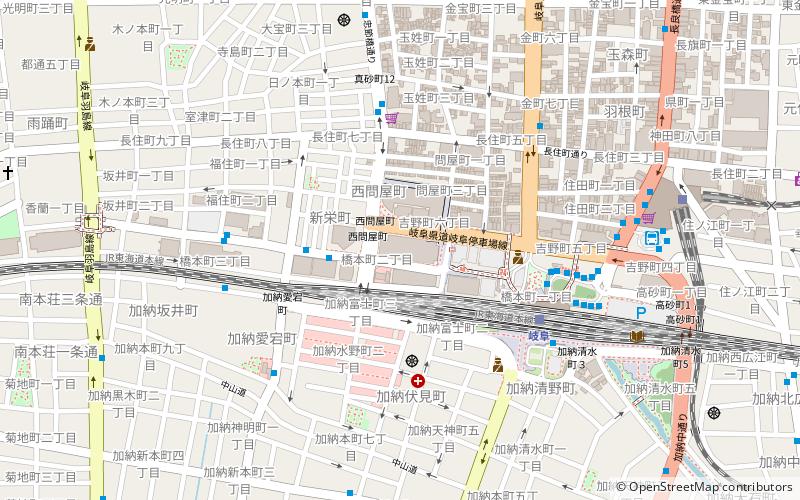 Gifu City Tower 43 location map