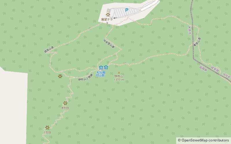 Góry Ibuki location map