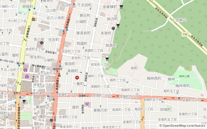 Kashimori Shrine location map