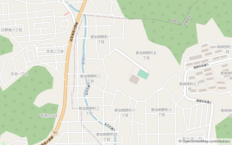 Tokai Gakuin University location map