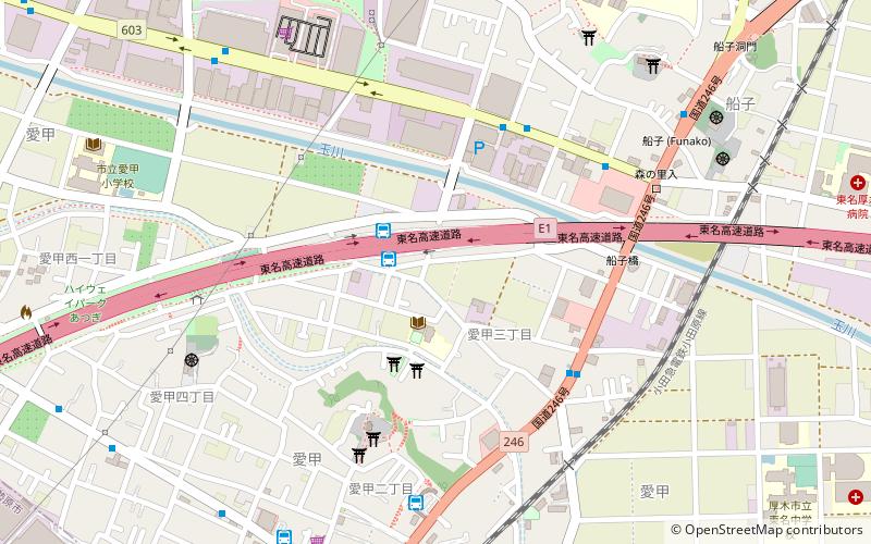 Tokyo University of Agriculture Botanical Garden location map