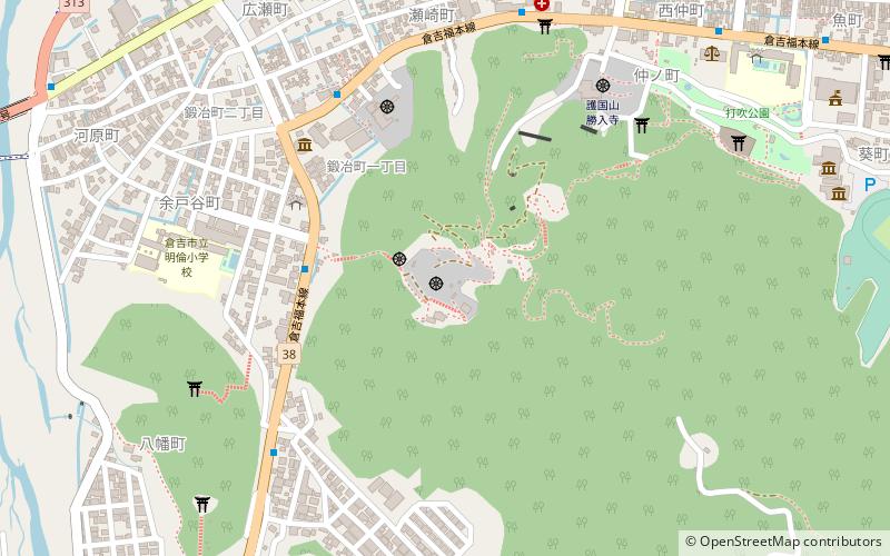 Da chui shan zhang gu si location map