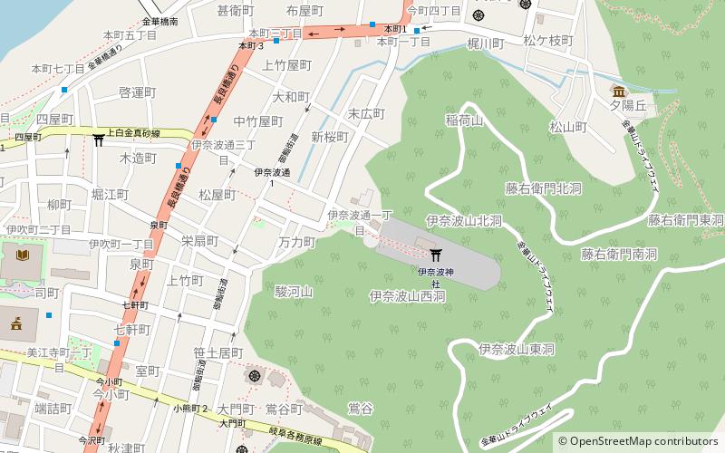 Zenkō-ji location map