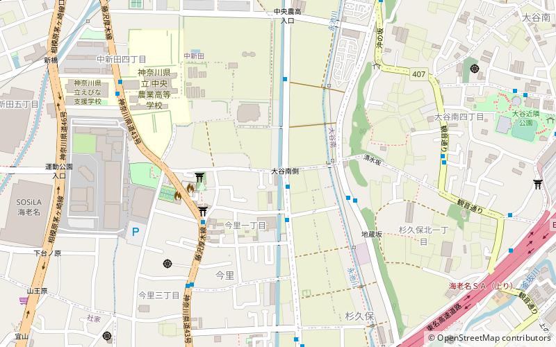 Ebina location map