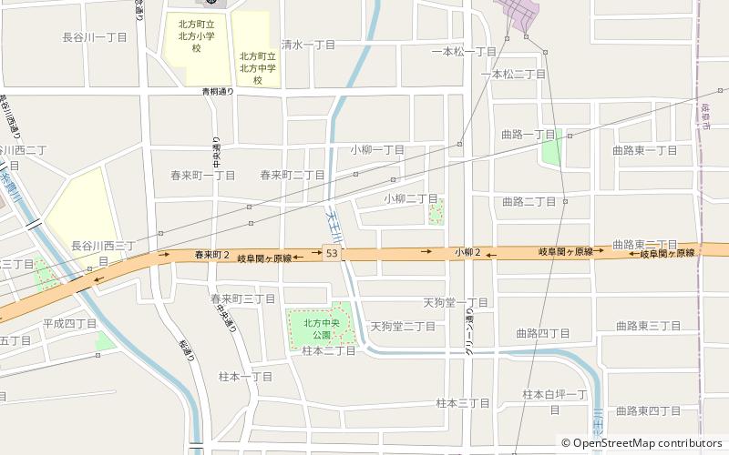 Motosu District location map